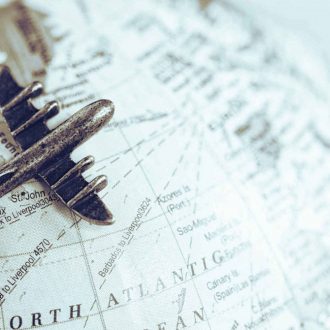 Mappemonde Avion