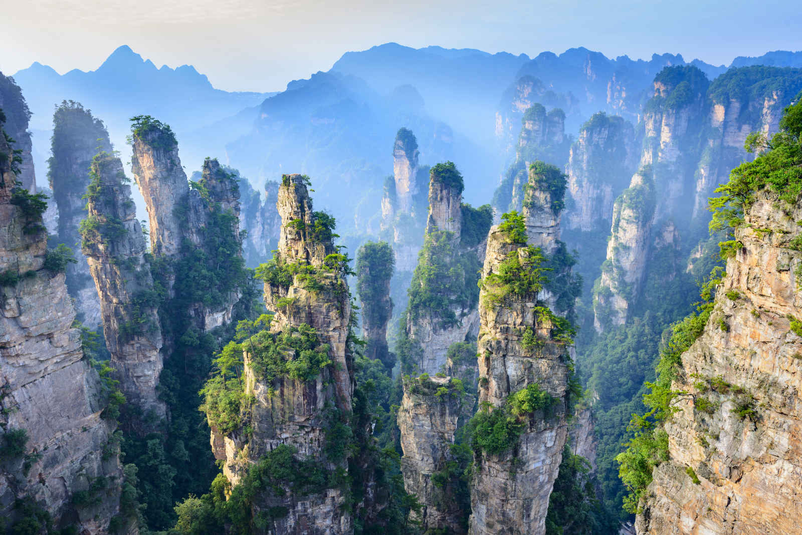 Le parc national forestier de Zhangjiajie, idée de voyage sur mesure