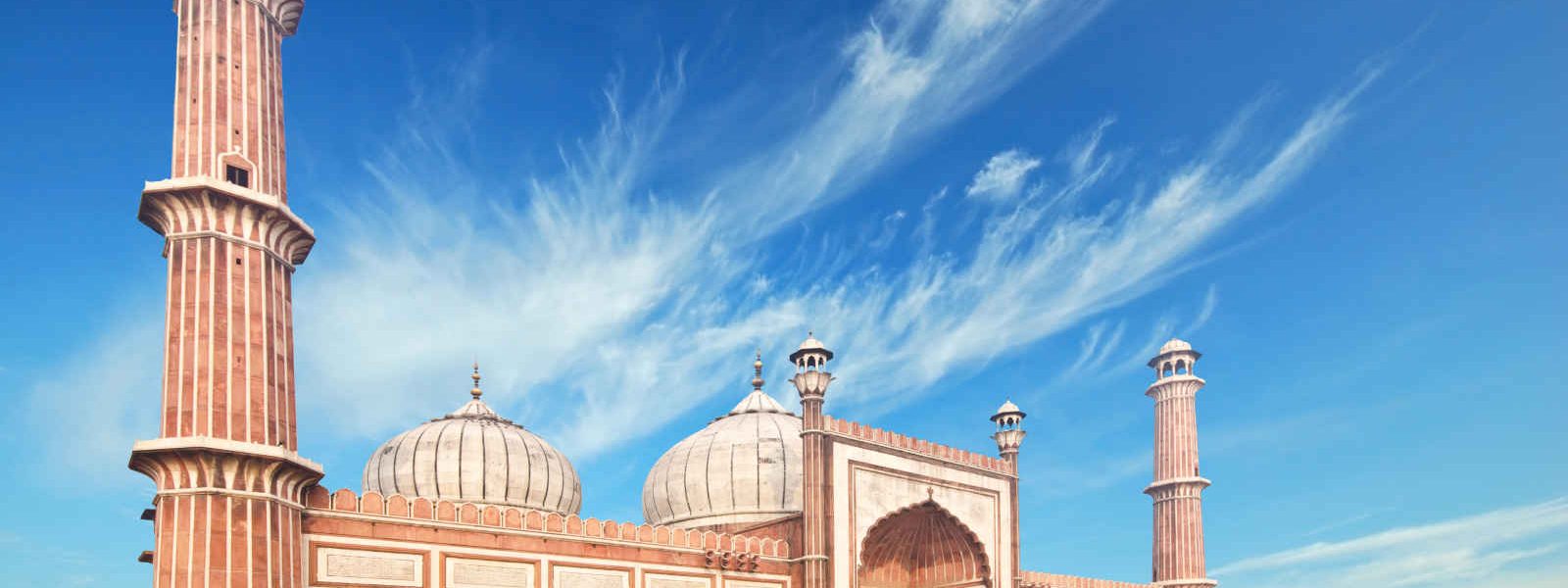 Mosquée Jama Masjid, Delhi, Rajasthan, Inde