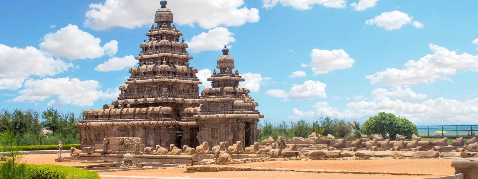 Temple sur la plage, Mahabalipuram, Inde