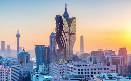 Skyline, Macao, Chine