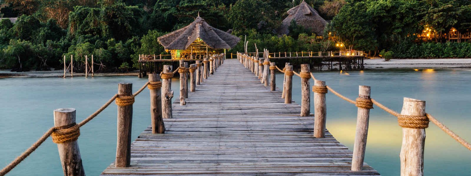 Jetée, Fundu Lagoon, Pemba, Zanzibar
