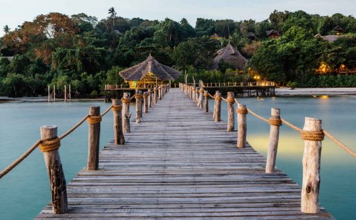 Jetée, Fundu Lagoon, Pemba, Zanzibar