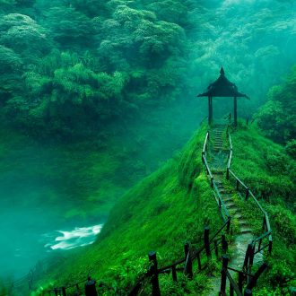 Chute d'eau au Laos