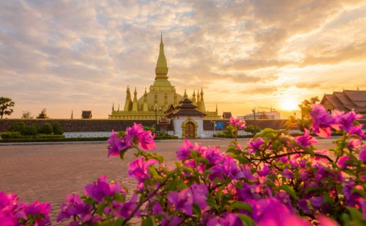 Pha That Luang, Vientiane, Laos