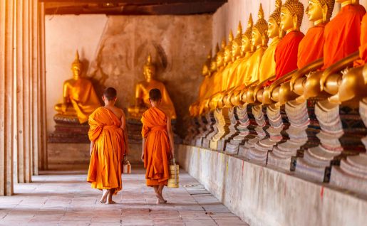 Enfants, Ayutthaya, Thaïlande