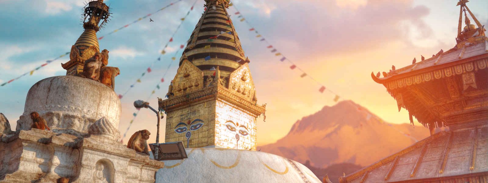 Swayambhunath, Kathmandu, Népal