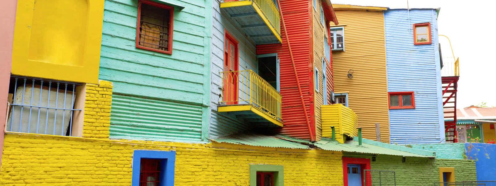 Caminito street, quartier de La Boca, Buenos Aires, Argentine