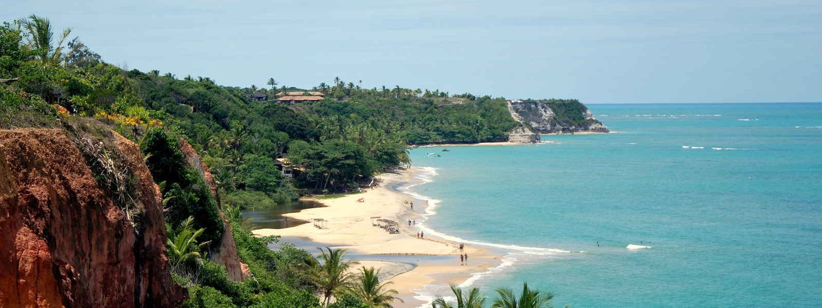 Plage d'Espelhio, Trancoso, Bahia, Brésil