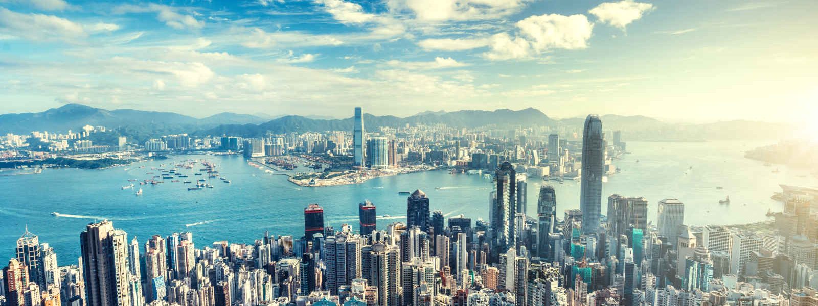 Skyline de Hong Kong, Chine