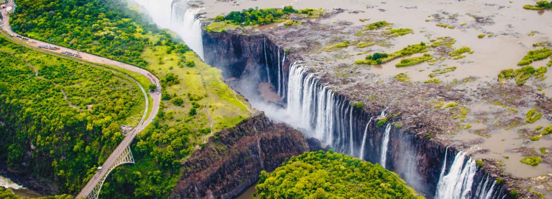 Les chutes Victoria, coté Zimbabwe