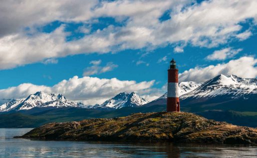 Phare "au bout du monde", Ushuaia, Tierra del Fuego, Patagonie, Argentine