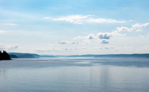 Fjord Saguenay, Québec, Canada