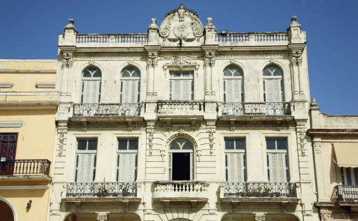 Colonial building in Havana, Cuba