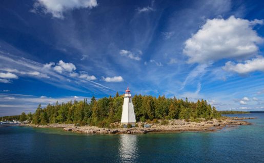 Bruce Pininsula of Tobermory, Ontario, Canada