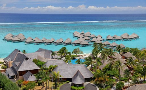 Vue générale, Hilton Moorea Lagoon Resort and Spa, Moorea, Polynésie Française