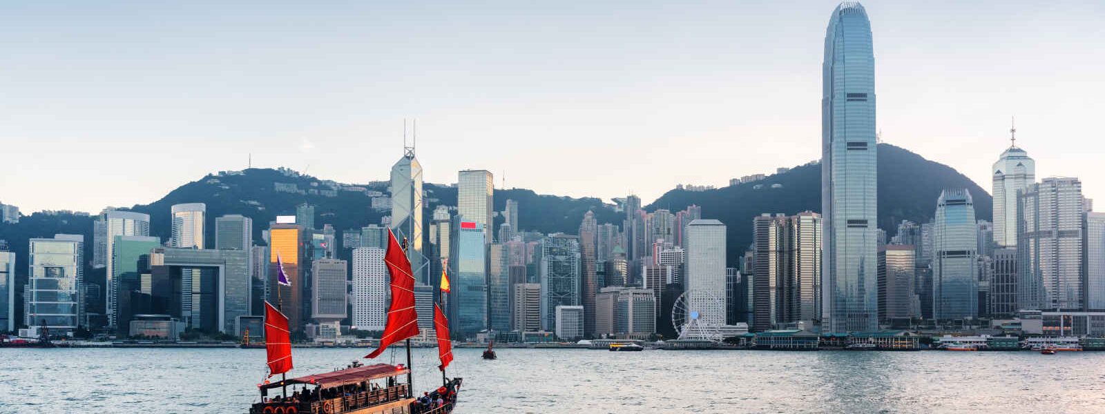 Skyline de Hong Kong, Chine