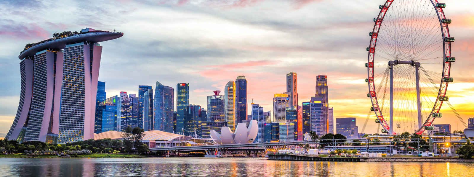 Vue sur la Marina, Singapour