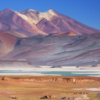 Salar de Talar et volcans