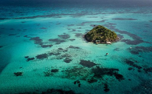 Crab Cay, au large de l'île de Providencia, Colombie