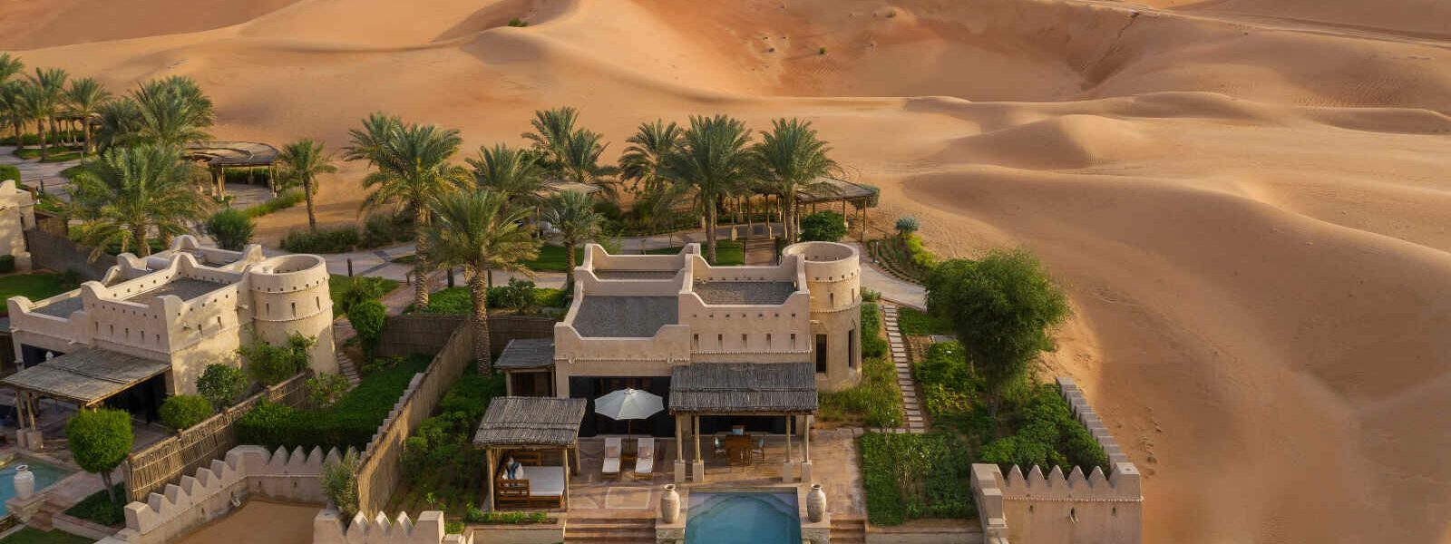 Abu Dhabi, Qasr Al Sarab, Exterior