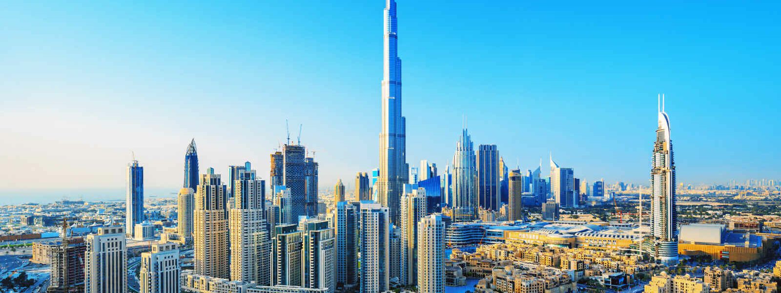 Tour du Burj Khalifa, Dubai skyline, Dubai, Emirats Arabes Unis