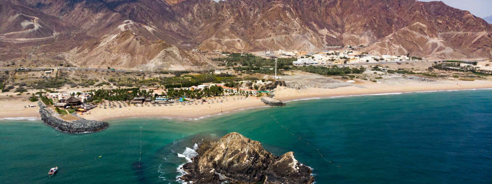 Plage, Fujairah, Emirats Arabes Unis