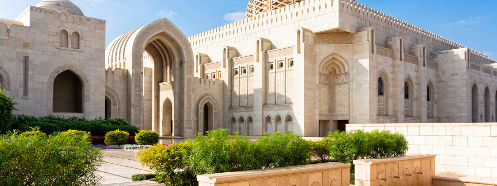 Mosquée du sultan Qaboos, Mascate, Oman