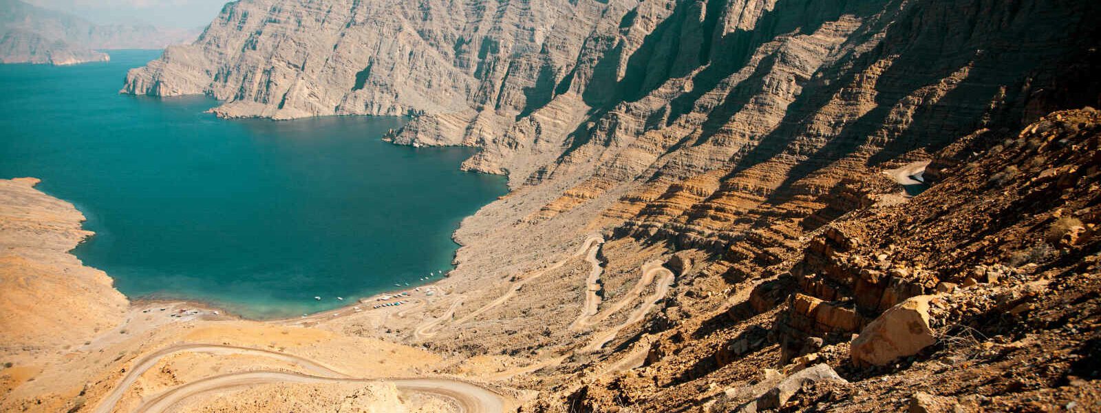 Fjord Khor Najd, Péninsule de Musandam, Oman