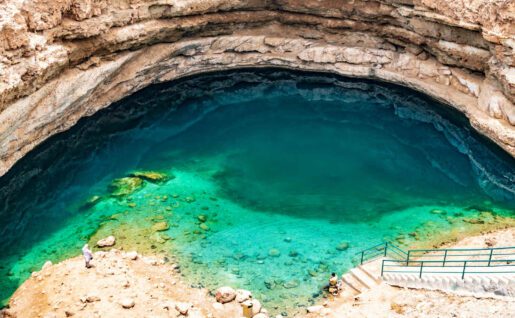 Bimah Sinkhole, Mascate, Oman