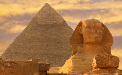Pyramides et Sphinx, Le Caire, Egypte