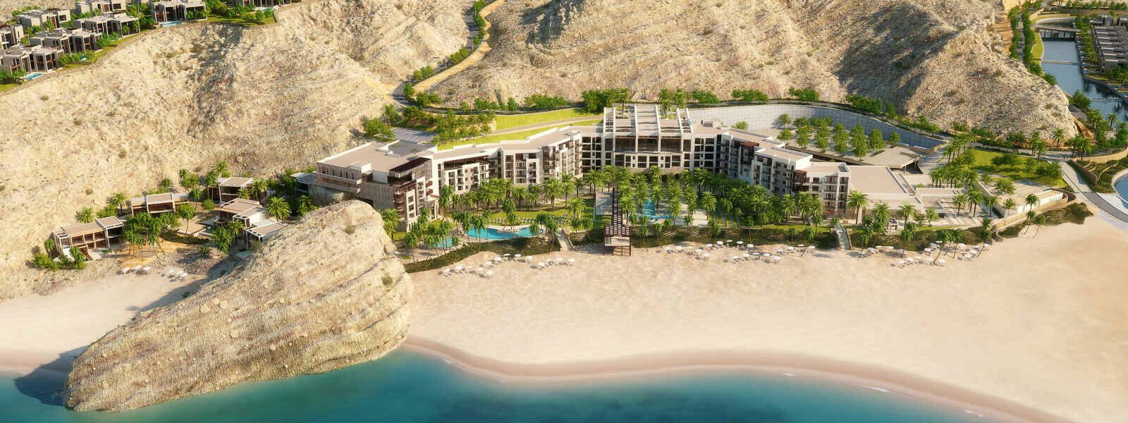 Vue Aérienne, Jumeirah Mascate Bay, Mascate, Oman