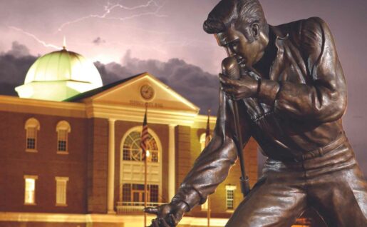Statue Elvis, USA