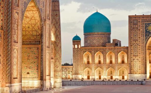 Place du Registan, Samarcande, Ouzbékistan