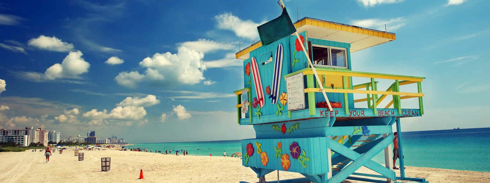 South Beach in Miami, Florida