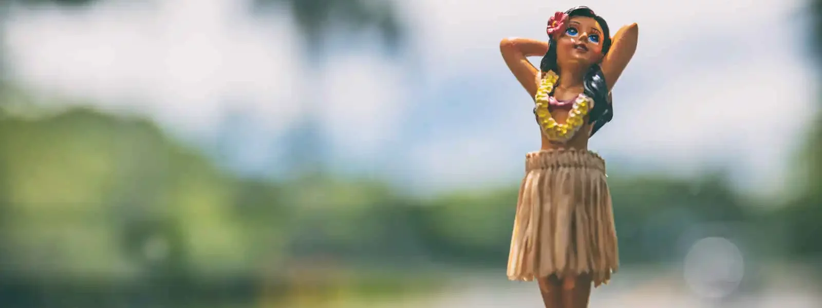 Danseuse de voiture hula, Hawaii