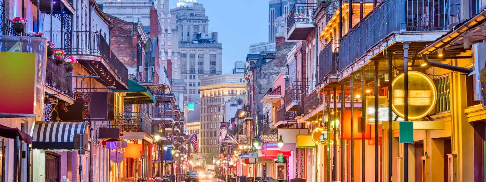 Bourbon Street, La Nouvelle-Orléans, Louisiane, États-Unis