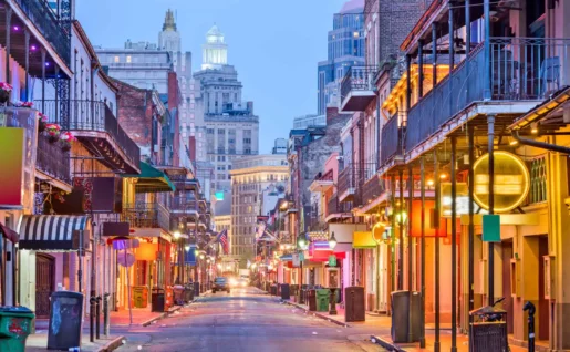 Bourbon Street, La Nouvelle-Orléans, Louisiane, États-Unis