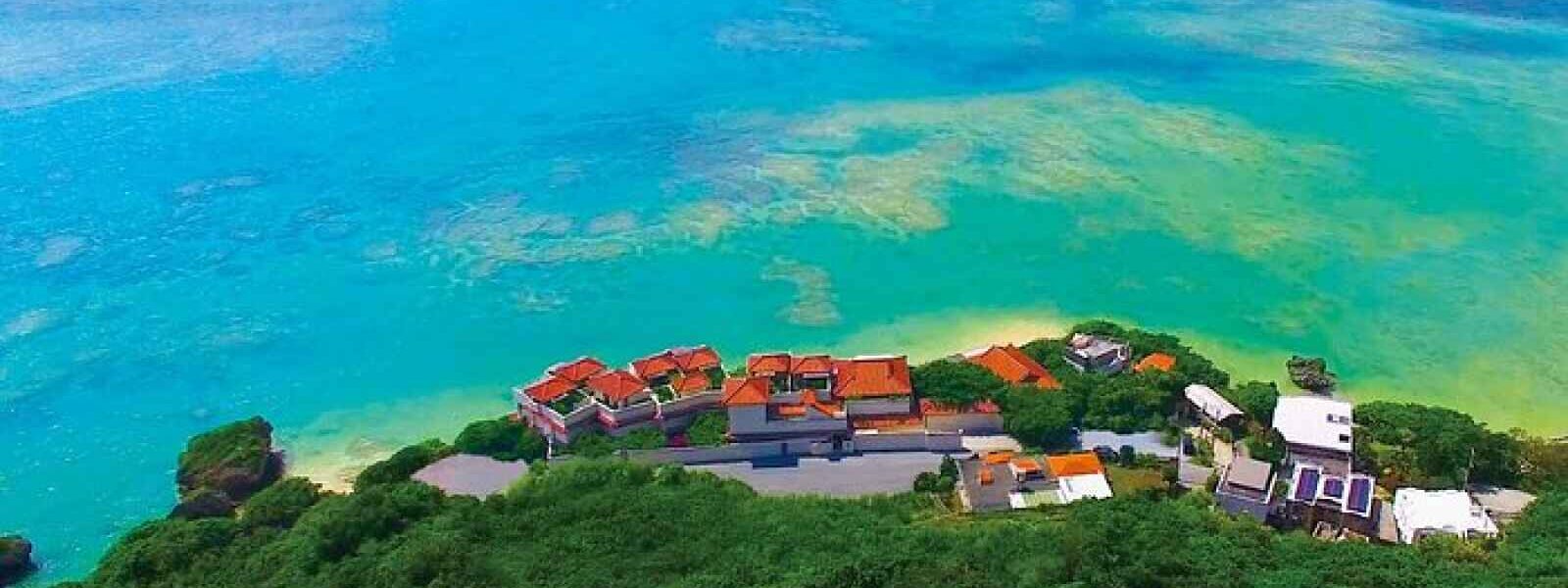 Ryokan Hyakuna Garan, vue d'ensemble, Okinawa, Japon
