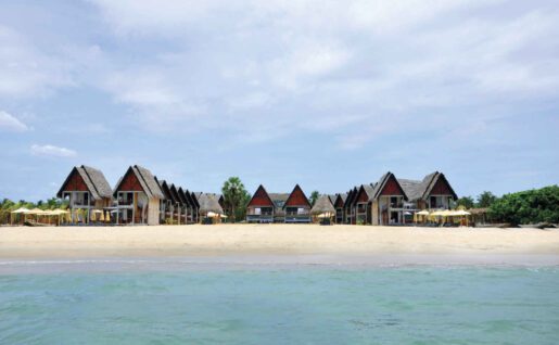 Vue de l'hôtel Maalu Maalu Resort & Spa, Passikudah, Sri Lanka