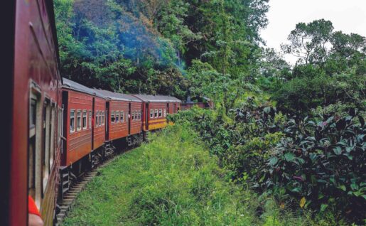 Voyage en train, Sri Lanka