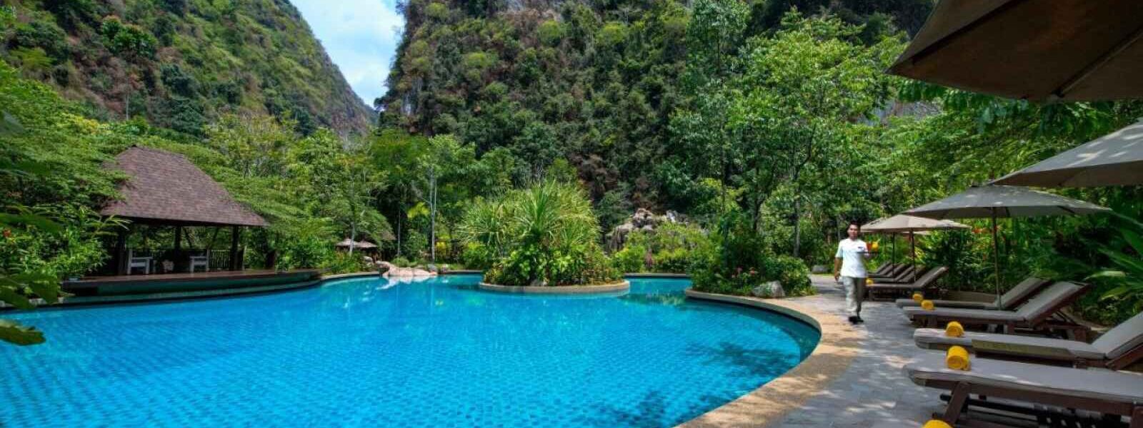 Banjaran Hotspings Retreat, piscine, Ipoh, Malaisie