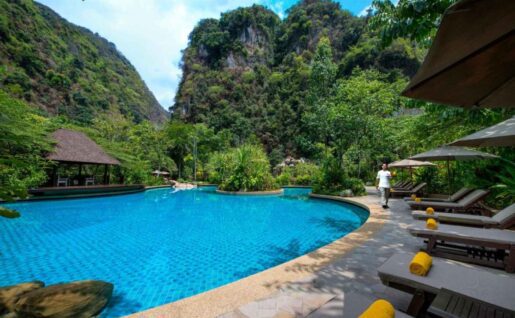 Banjaran Hotspings Retreat, piscine, Ipoh, Malaisie