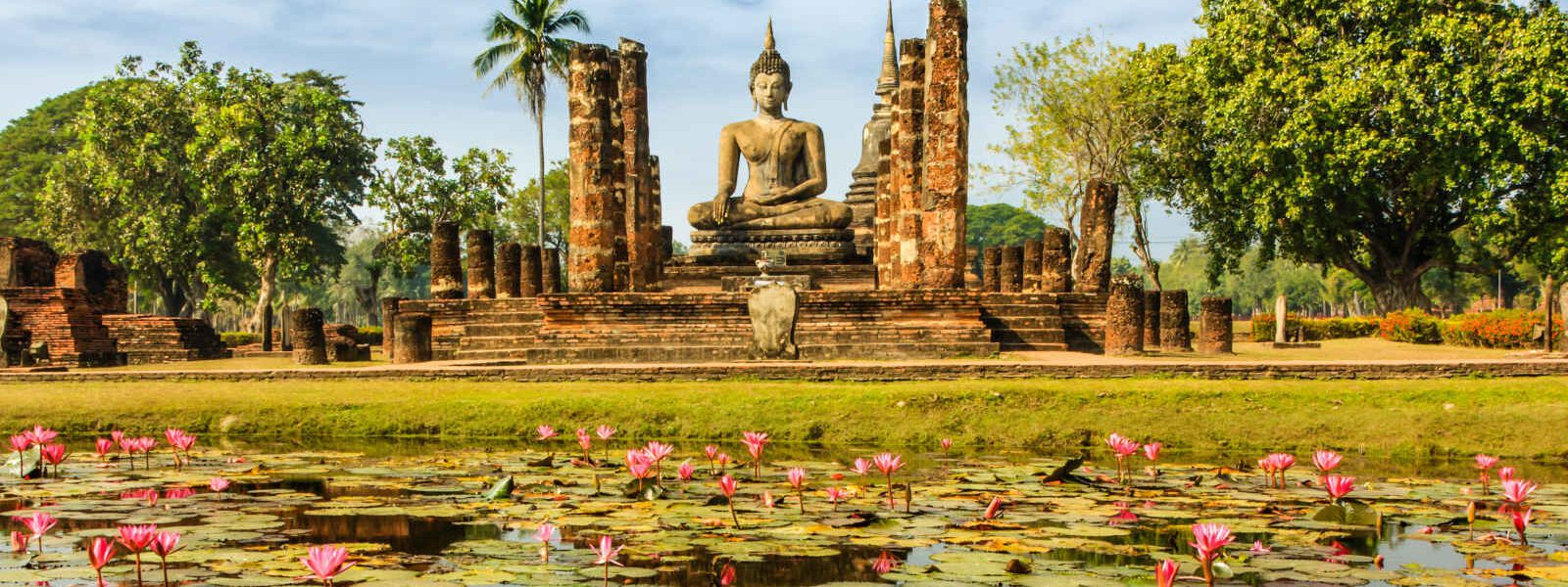 Wat Mahathat, Sukhothai, Thaïlande