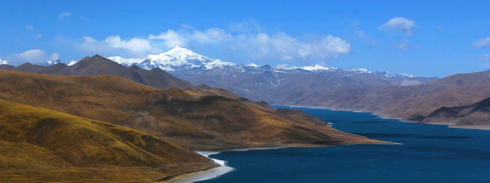 Vue aérienne, Tibet