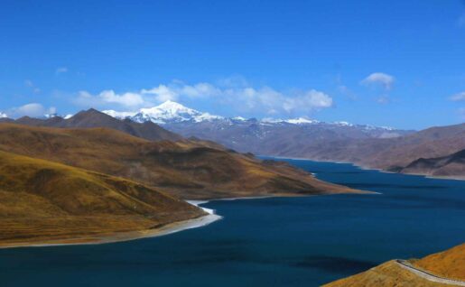 Vue aérienne, Tibet