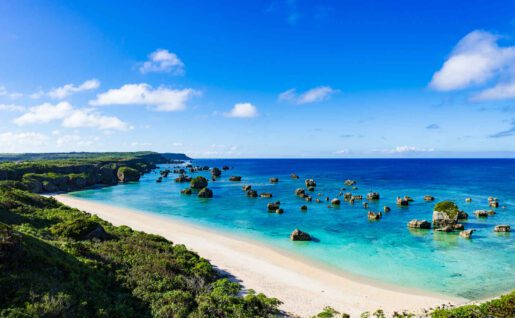 Côtes, Okinawa, Japon