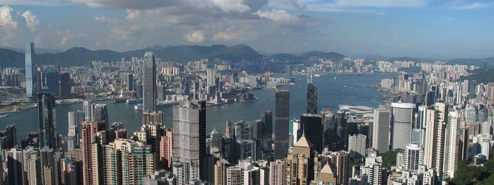 Vue aérienne, Hong Kong
