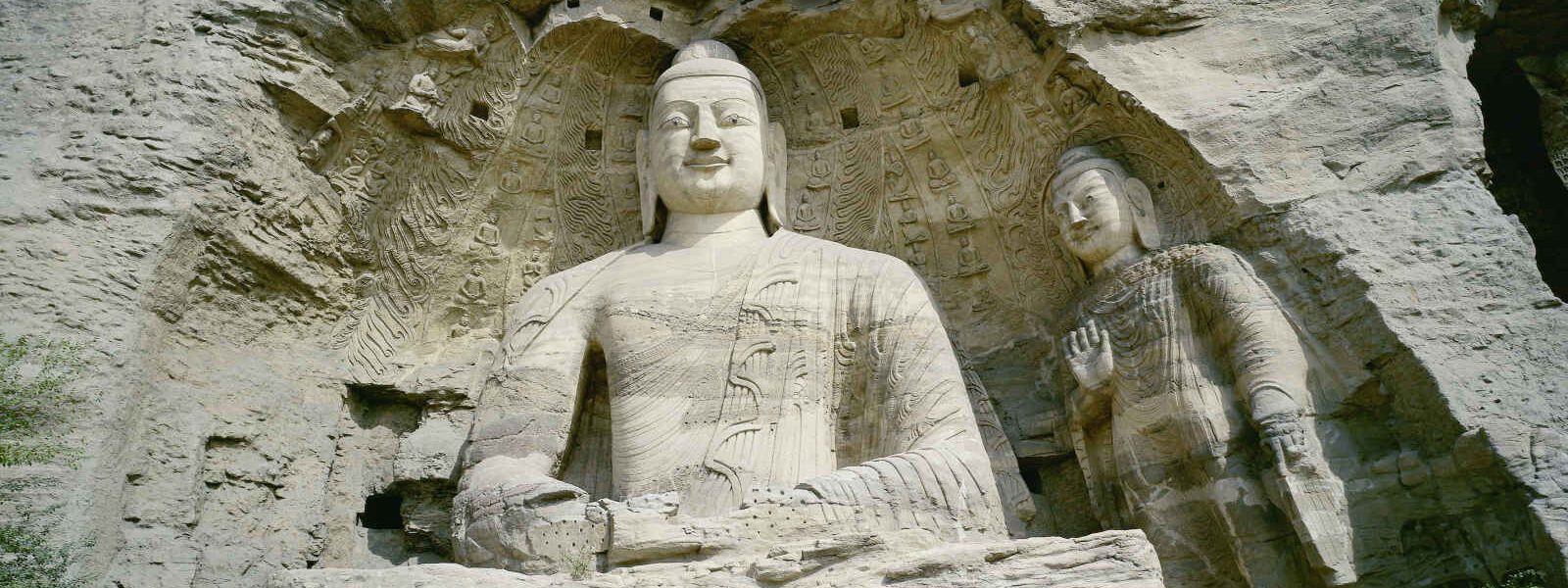 Les grottes Yungang à Datong dans le Shaanxi, Chine