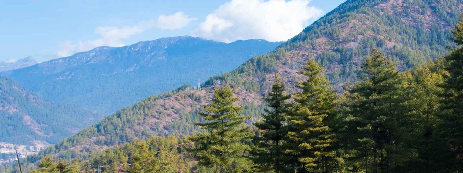 Collines, Bhoutan